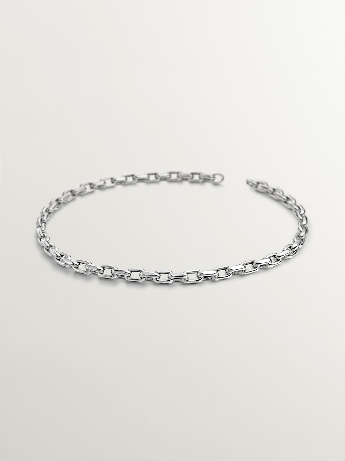 Collier à maillons Forza en argent 925 45cm.