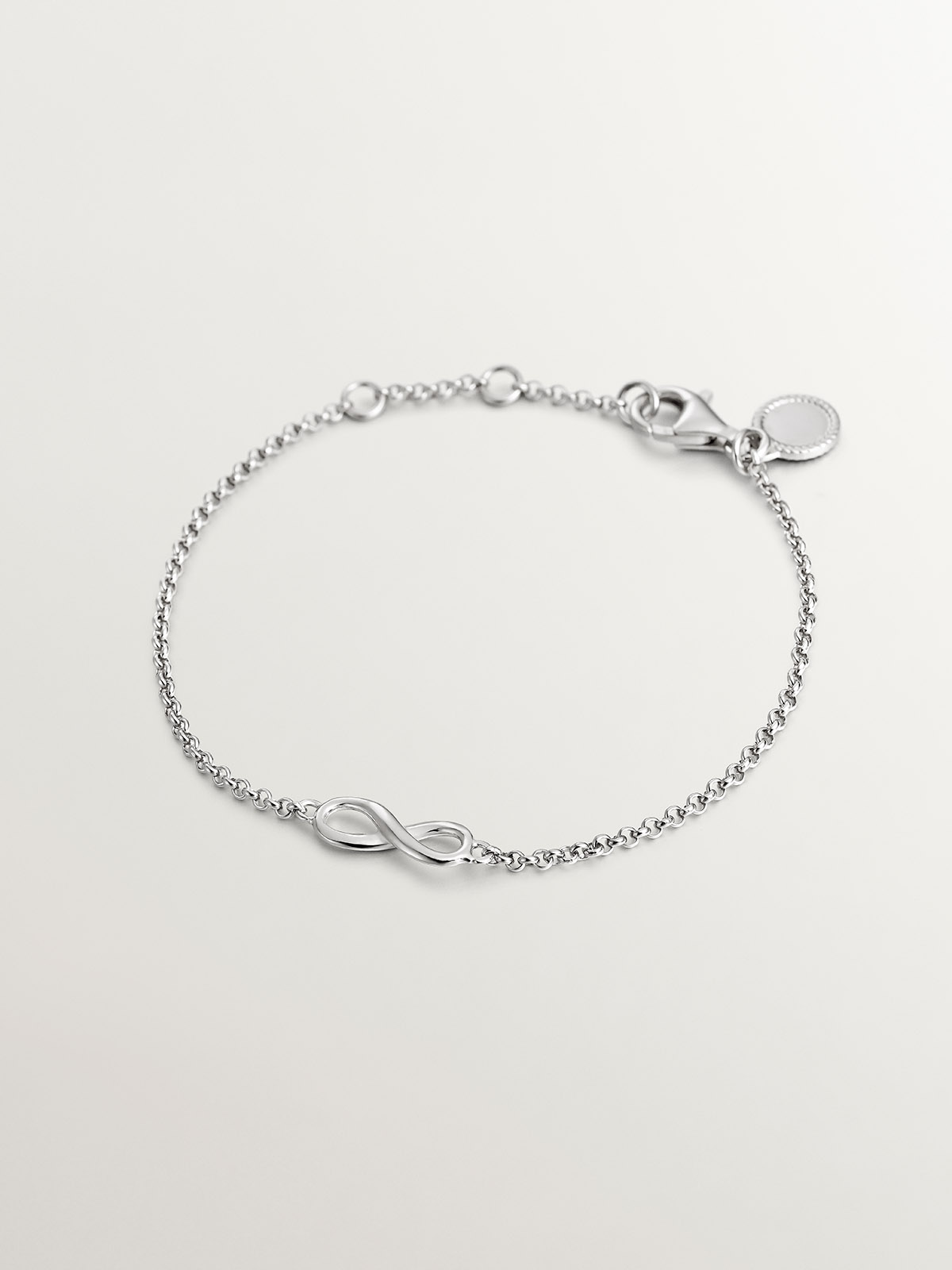 Pulsera de plata 925 con infinito