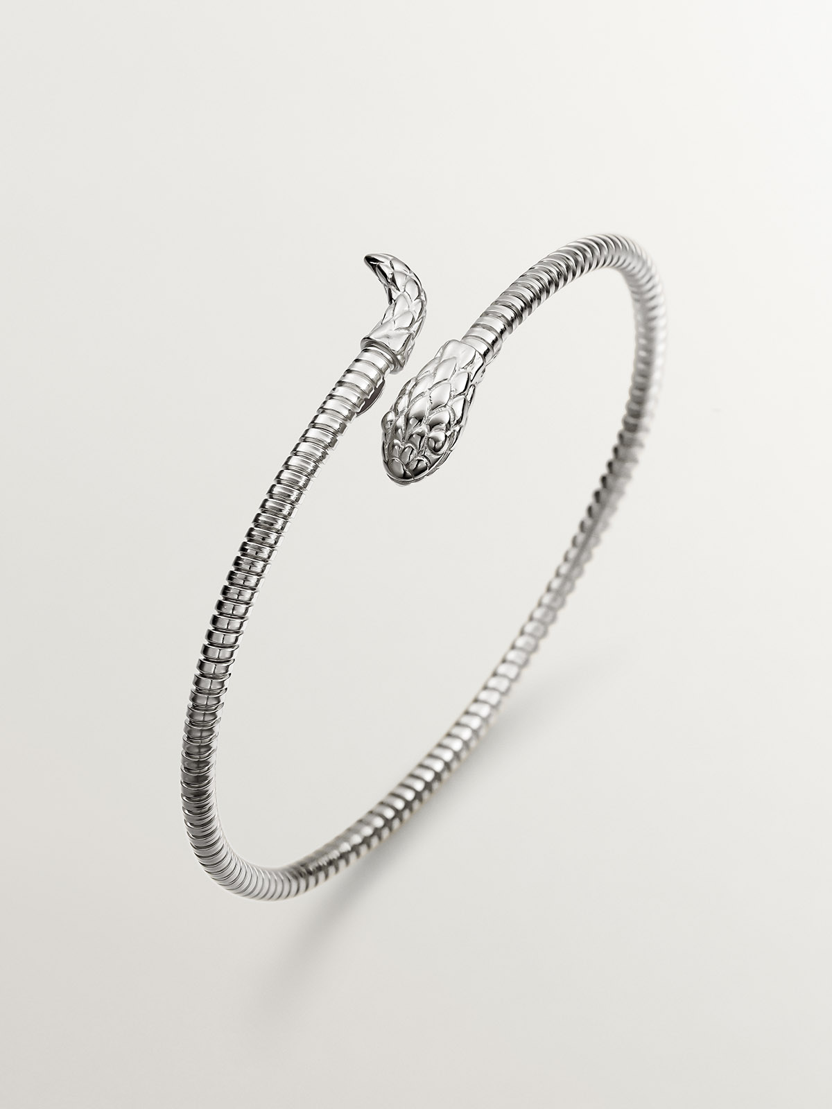 Bracelet en argent 925 en forme de serpent