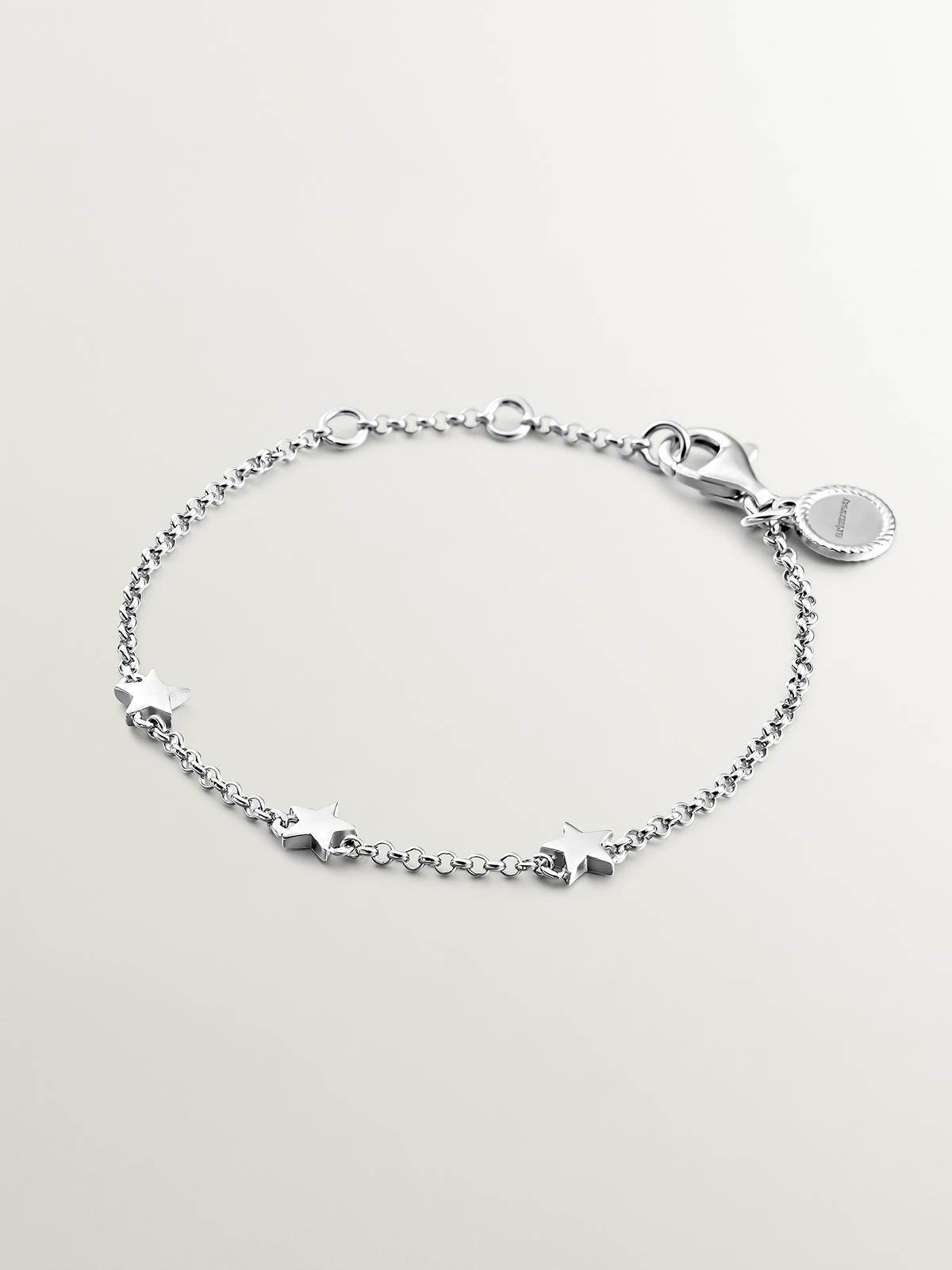 Bracelet en argent 925 avec des étoiles